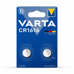Varta Pack de 2 Piles CR1616