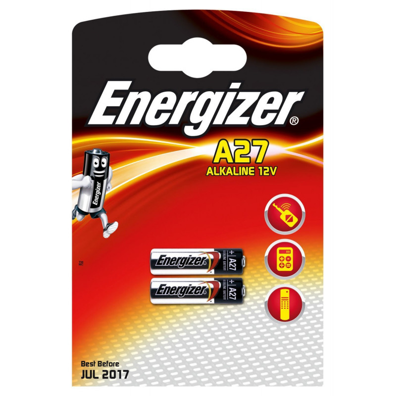 Energizer E27A x2 Unité