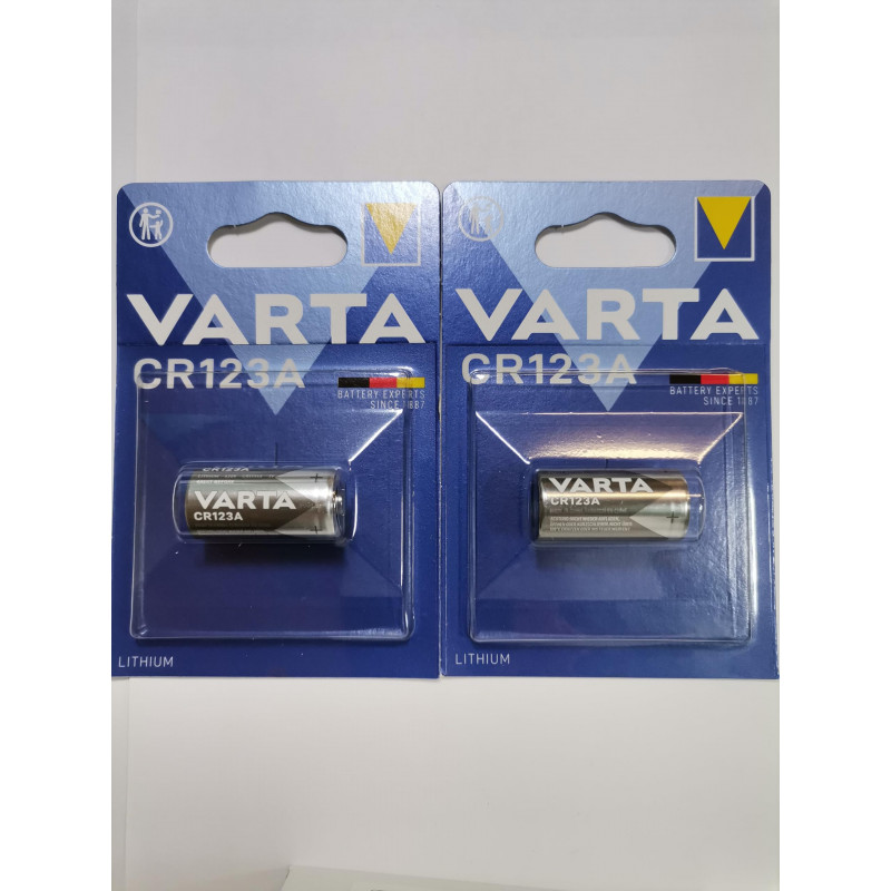 VARTA cR 123 bis (2 cellules lithium-cR 17345)
