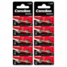 20 Camelion AG3 / LR41 / 192 / 392 pile bouton longue durée de vie (date d'expiration marqué)