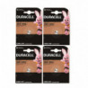 lot de 4 piles Duracell 389