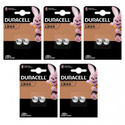 Piles Duracell LR44 LOT DE...