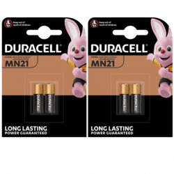 LOT DE 4 PILES MN21 Duracell