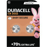 DURACELL CR2032 Piles Boutons au lithium 3V (lot de 2)