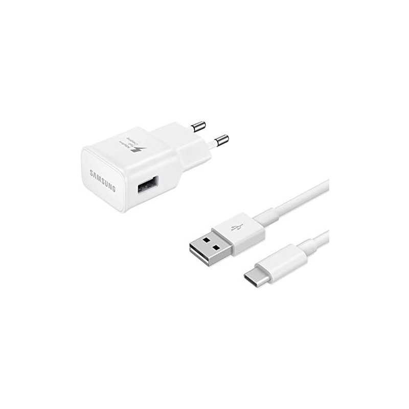 Chargeur Samsung Rapide EP-TA20EWE + Cable USB Typ