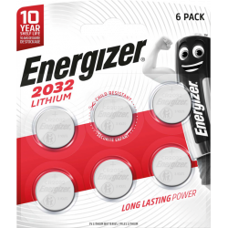 Energizer piless 2032 lot de 6