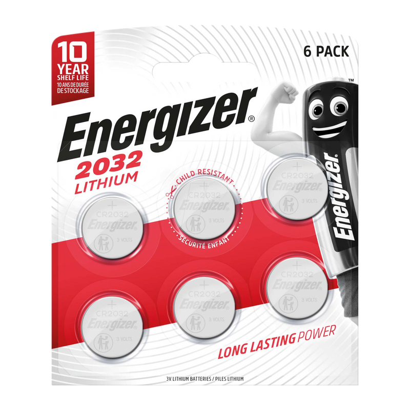 Energizer piless 2032 lot de 6
