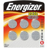 Energizer CR2032 Lot de 6 Piles au Lithium 3 V
