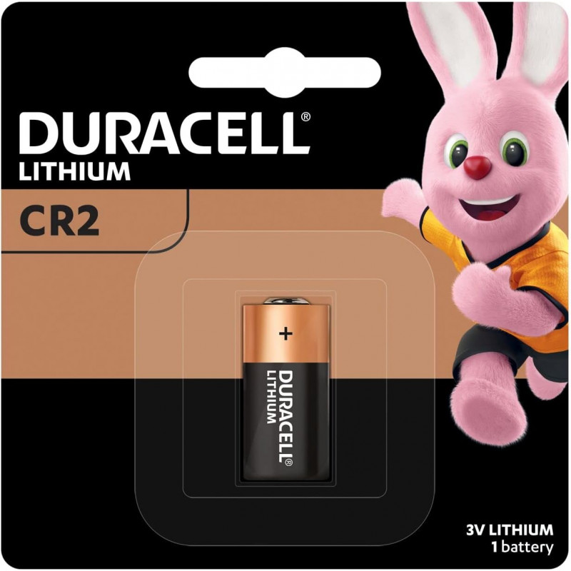 Duracell – Pile photo CR2 lithium 800 mAh 3V lot de 1