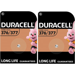 377 sr626sw duracell  2 piles