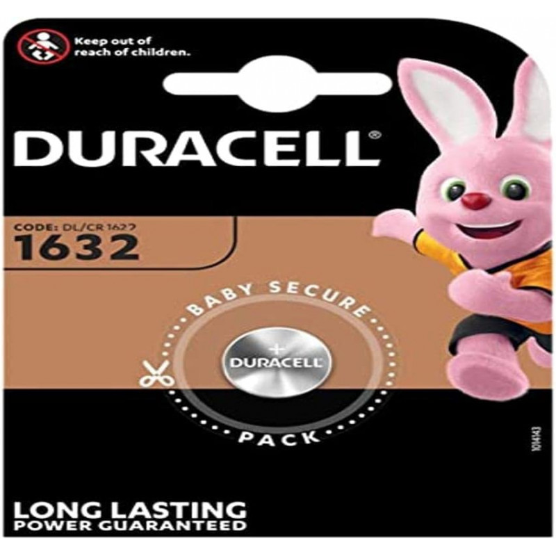 Duracell – Pile bouton CR 1632 lithium 3V LOT DE 1