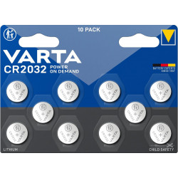 10 Unité (Lot de 1)/CR2032
