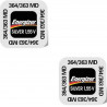 Energizer 364/363 Lot de deux piles 1.55V