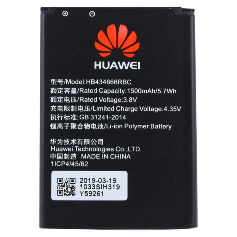 Batterie Li-ion Cell Phone POUR Huawei HB434666RBC 1500mAh PocketCube H3G Modem Router Tre