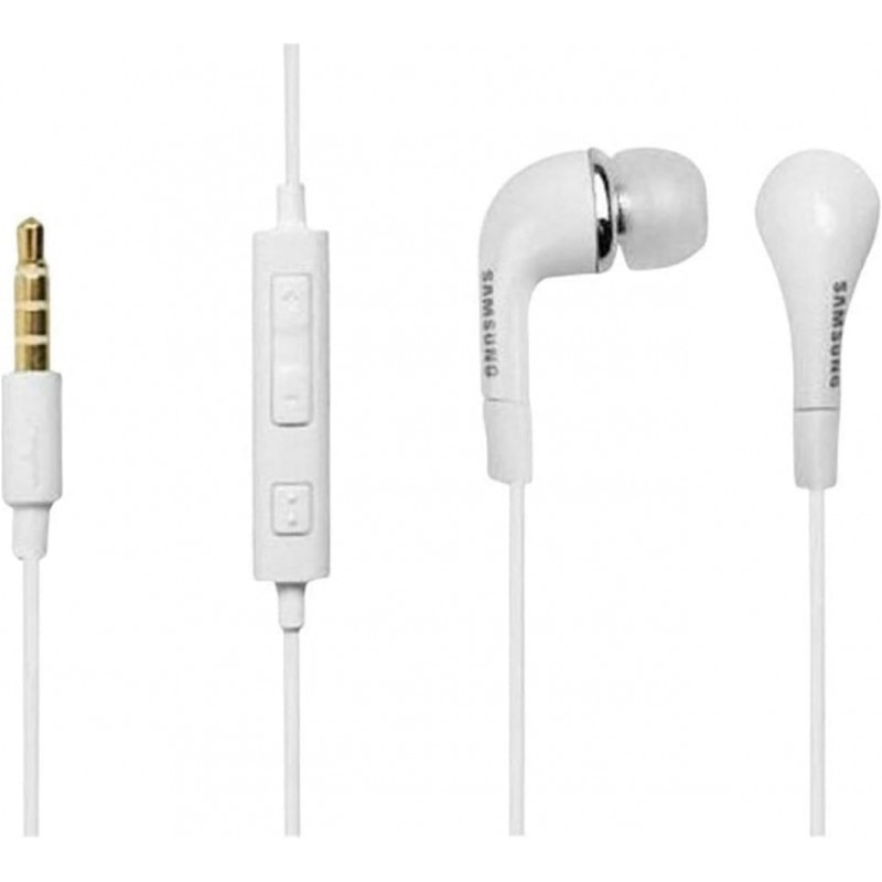 Écouteurs intra-auriculaires Samsung EHS64 filaires 3,5 mm - Blanc