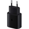 Chargeur rapide 25W Samsung EP-TA800 USB-C noir pour smartphone et tablette