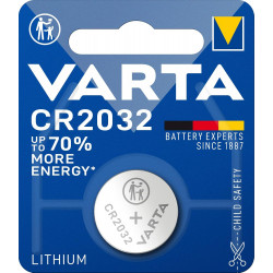 Pile bouton lithium Varta...