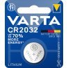 Pile bouton lithium Varta CR2032