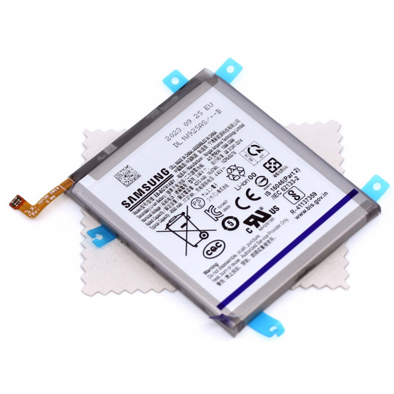 Batterie pour d'origine EB-BG781ABY pour Samsung Galaxy S20 FE (G780F), Galaxy S20 FE 5G (G781B) avec Chiffon de Nettoyage d'écr