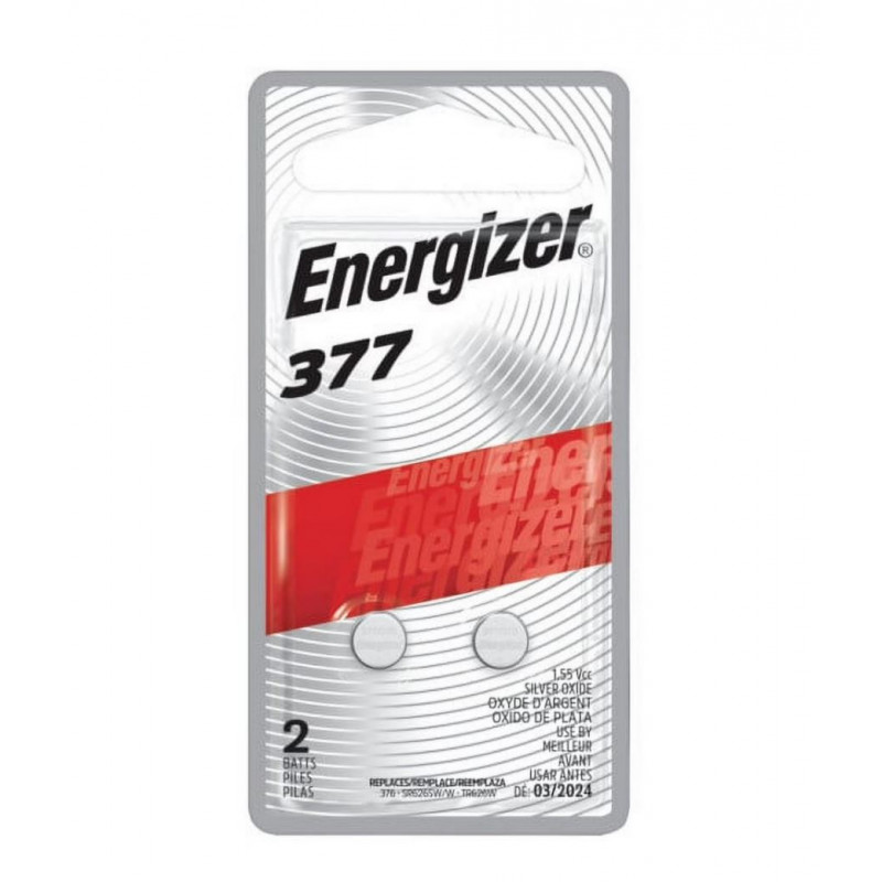 377 energizer (Lot de 2)