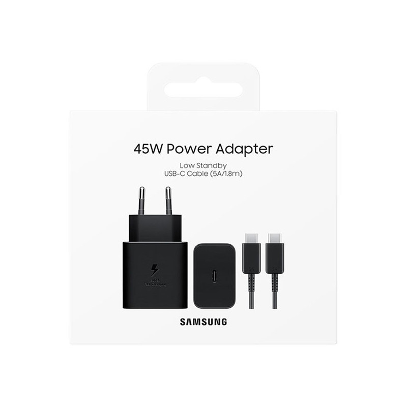 45w USB-C Chargeur Samsung Galaxy S25 S24 Ultra S23 S22 S21 S20 Ultra, S25 Ultra S22+ S23+ S24+ Plus Ultra 5g