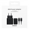 45w USB-C Chargeur Samsung Galaxy S25 S24 Ultra S23 S22 S21 S20 Ultra, S25 Ultra S22+ S23+ S24+ Plus Ultra 5g